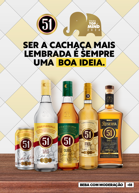 A cachaça mais lembrada