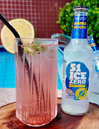 Pink Lemonade com 51 ICE Zero: leve, refrescante e cheia de sabor