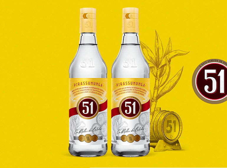 Cia Müller de Bebidas apresenta nova identidade de marca para a Cachaça 51  - Sala de imprensa