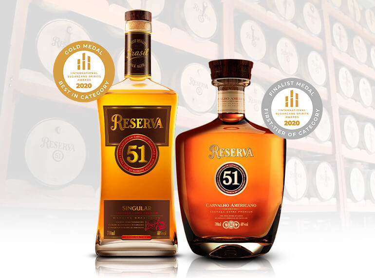 Linha Reserva 51 têm produtos premiados no concurso Tasting Awards 2020